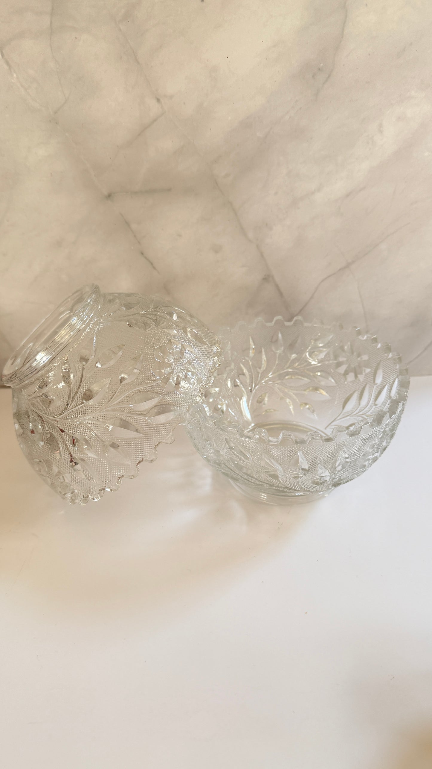 Westmoreland Fireball Lace Fairy Lamp