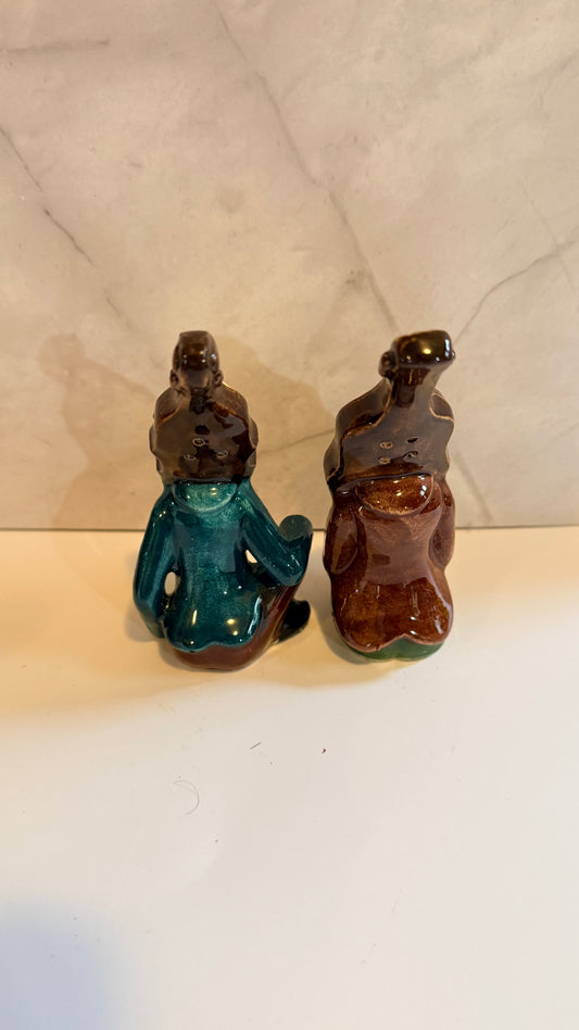 Anthropomorphic Violin Salt & Pepper Shakers