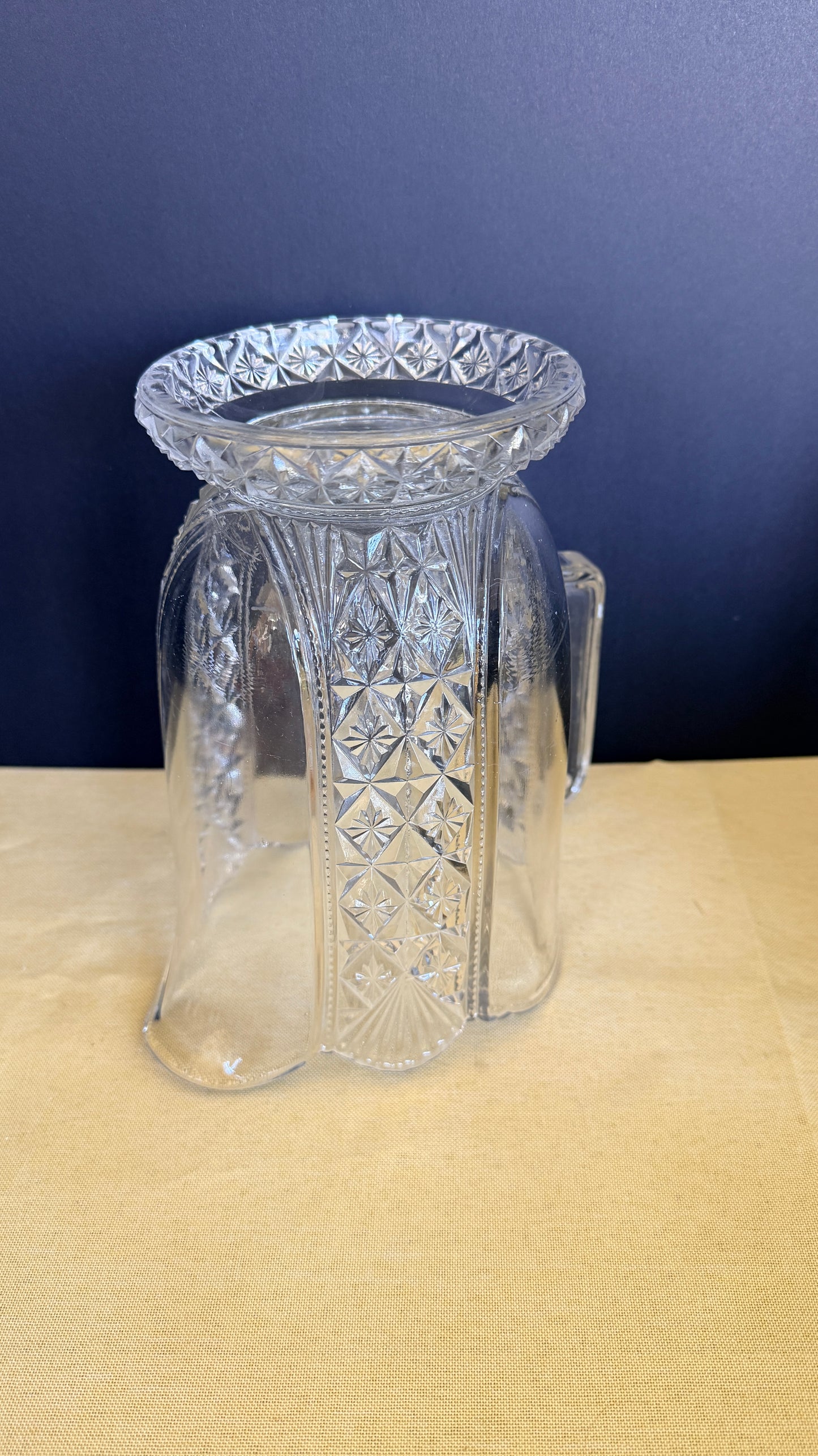 EAPGS - Richards & Hartley Glass Co Daisy & Button Pitcher