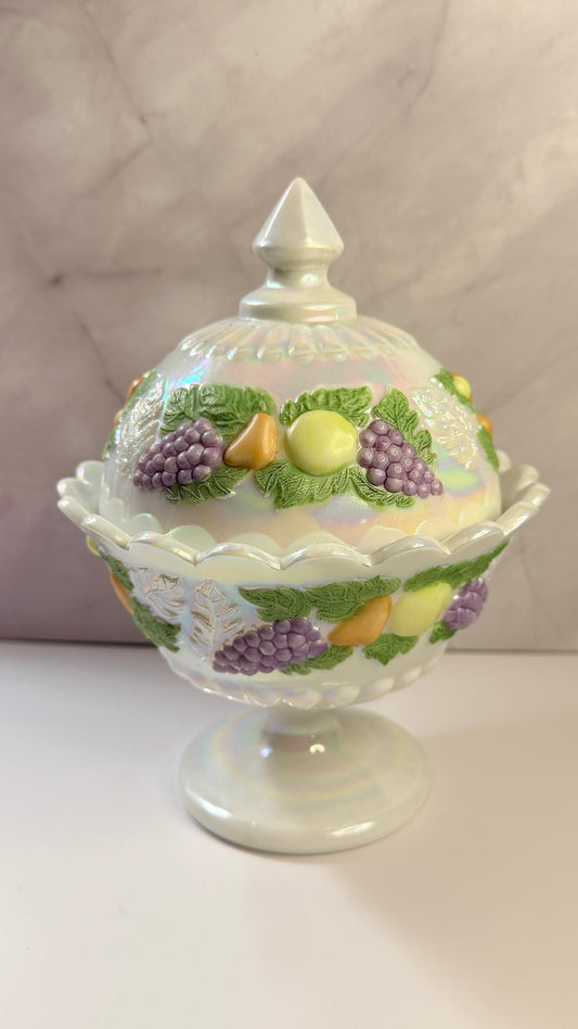 Westmoreland Iridescent Candy Dish