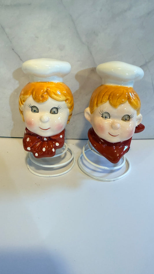 Campbell Soup Google Eyes Salt and Pepper Shakers