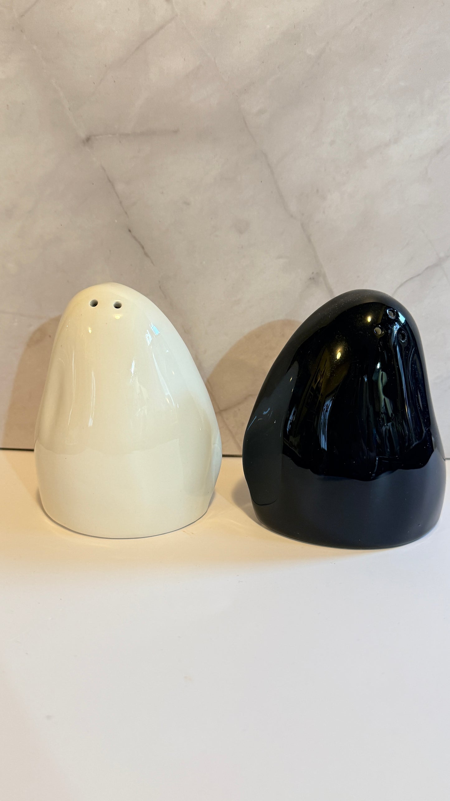 Clay Art Praying Nuns Salt and Pepper Shakers