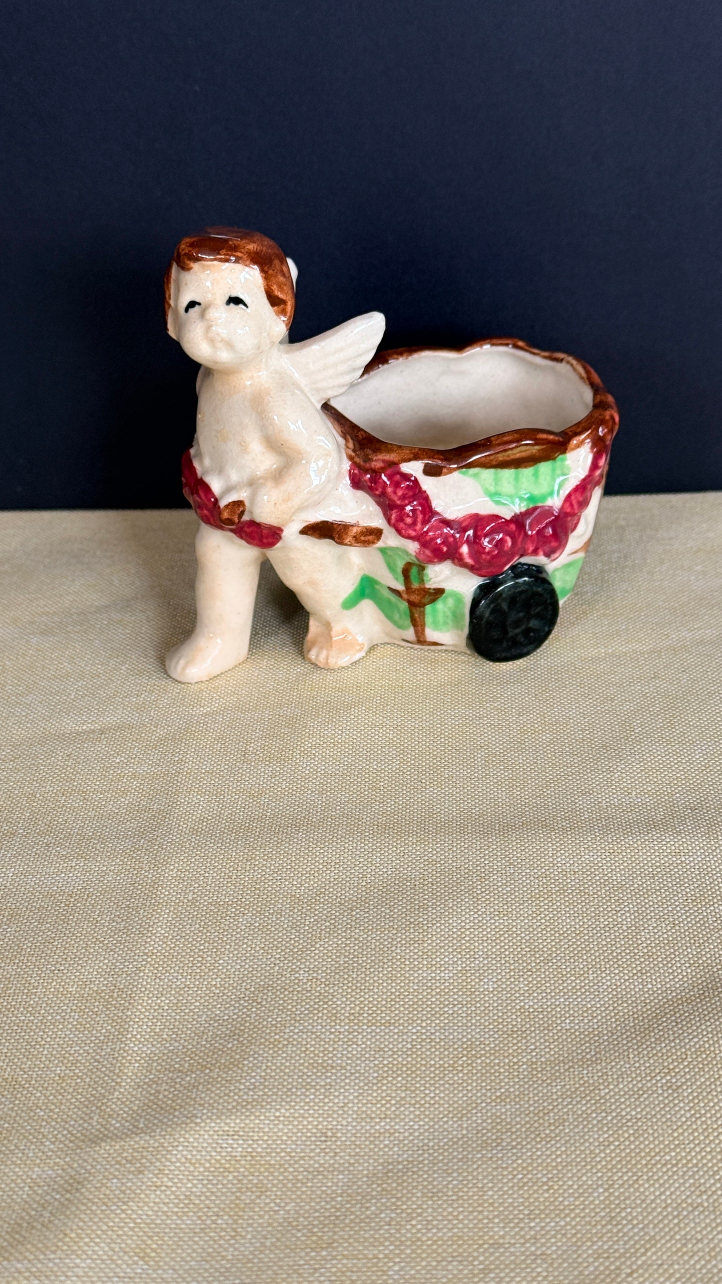 Cherub Planter Occupied Japan