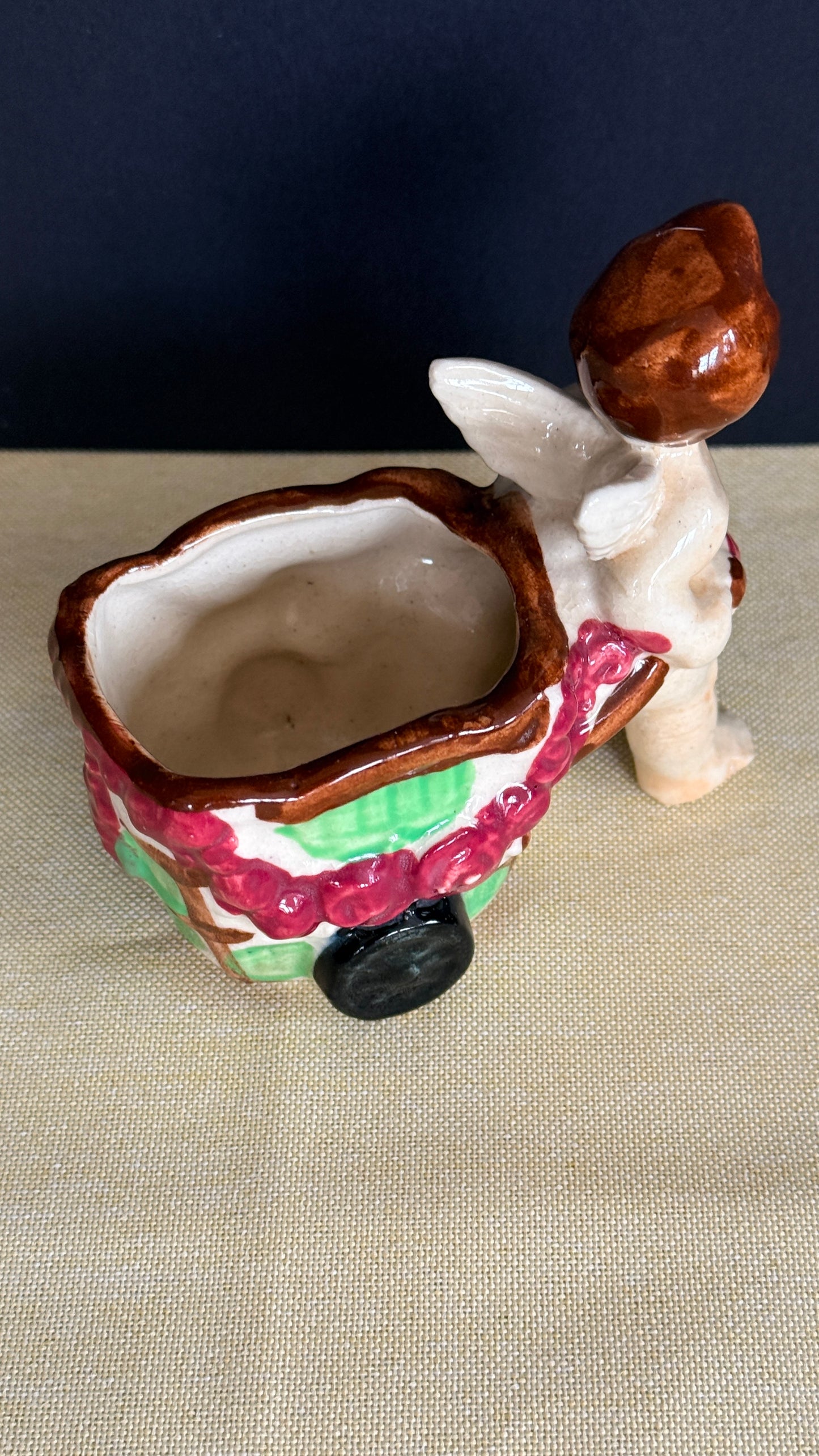 Cherub Planter Occupied Japan