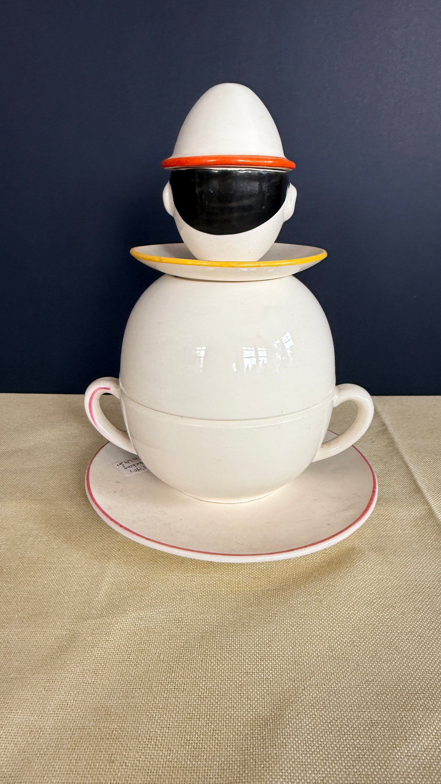 Childs Clown Plate Set