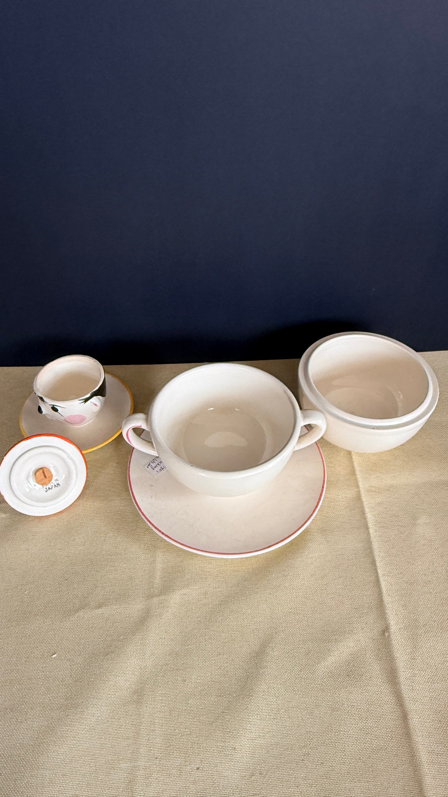 Childs Clown Plate Set