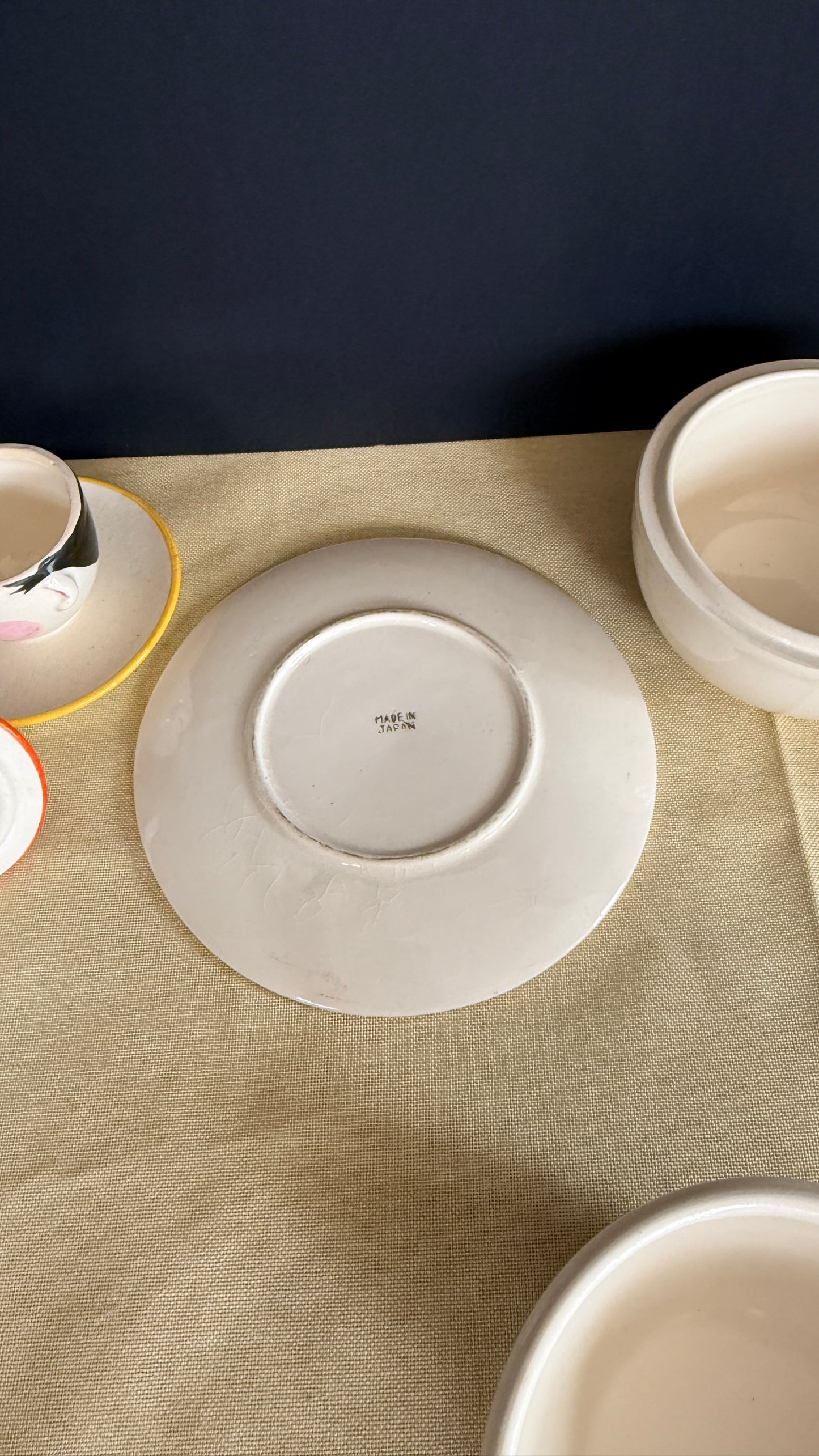 Childs Clown Plate Set