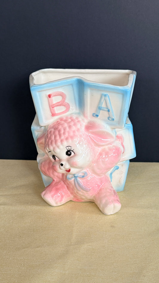 Replo Pink Sheep Baby Planter