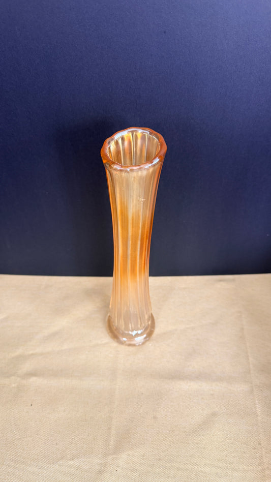 Dugan Glass Marigold Carnival Vase