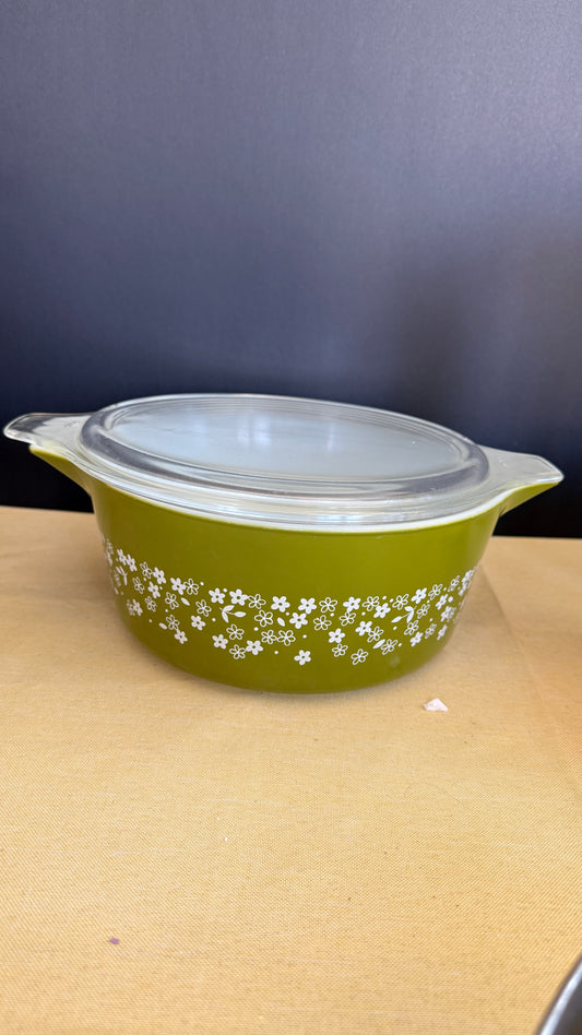 PYREX Spring Blossom 475-B Casserole Dish