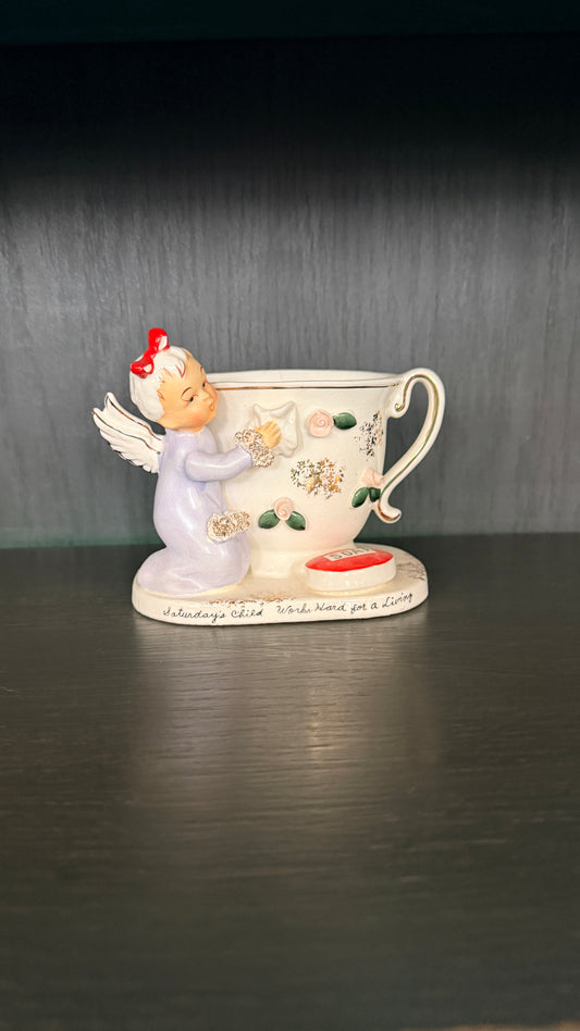NAPCO Saturday's Child Teacup Planter