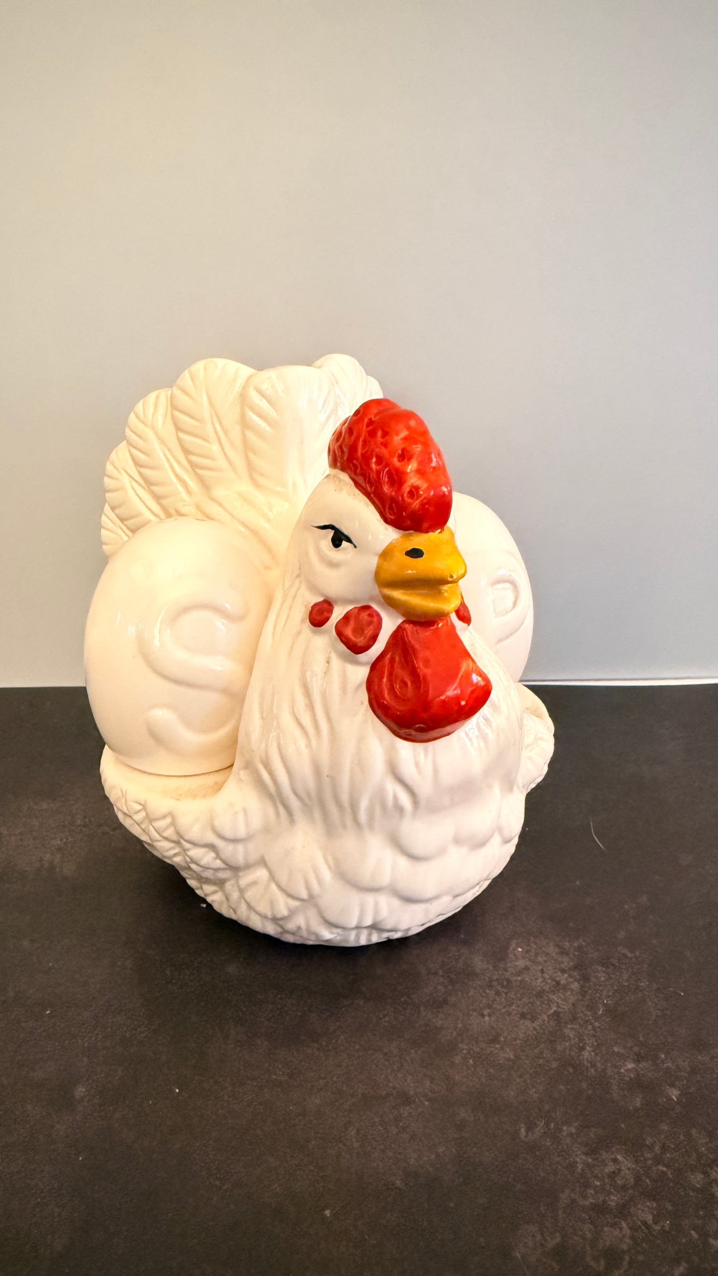 Hen table Napkin holder and Salt & Pepper Set