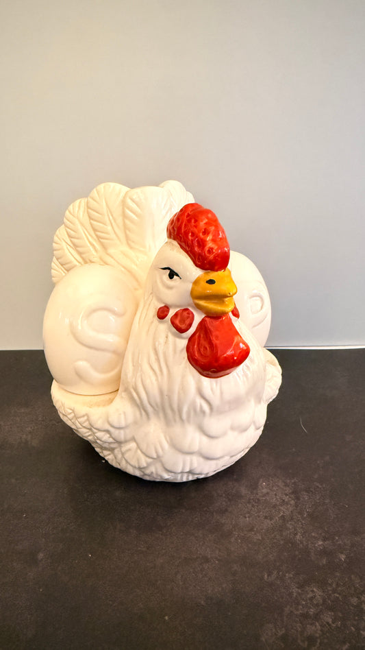 Hen table Napkin holder and Salt & Pepper Set