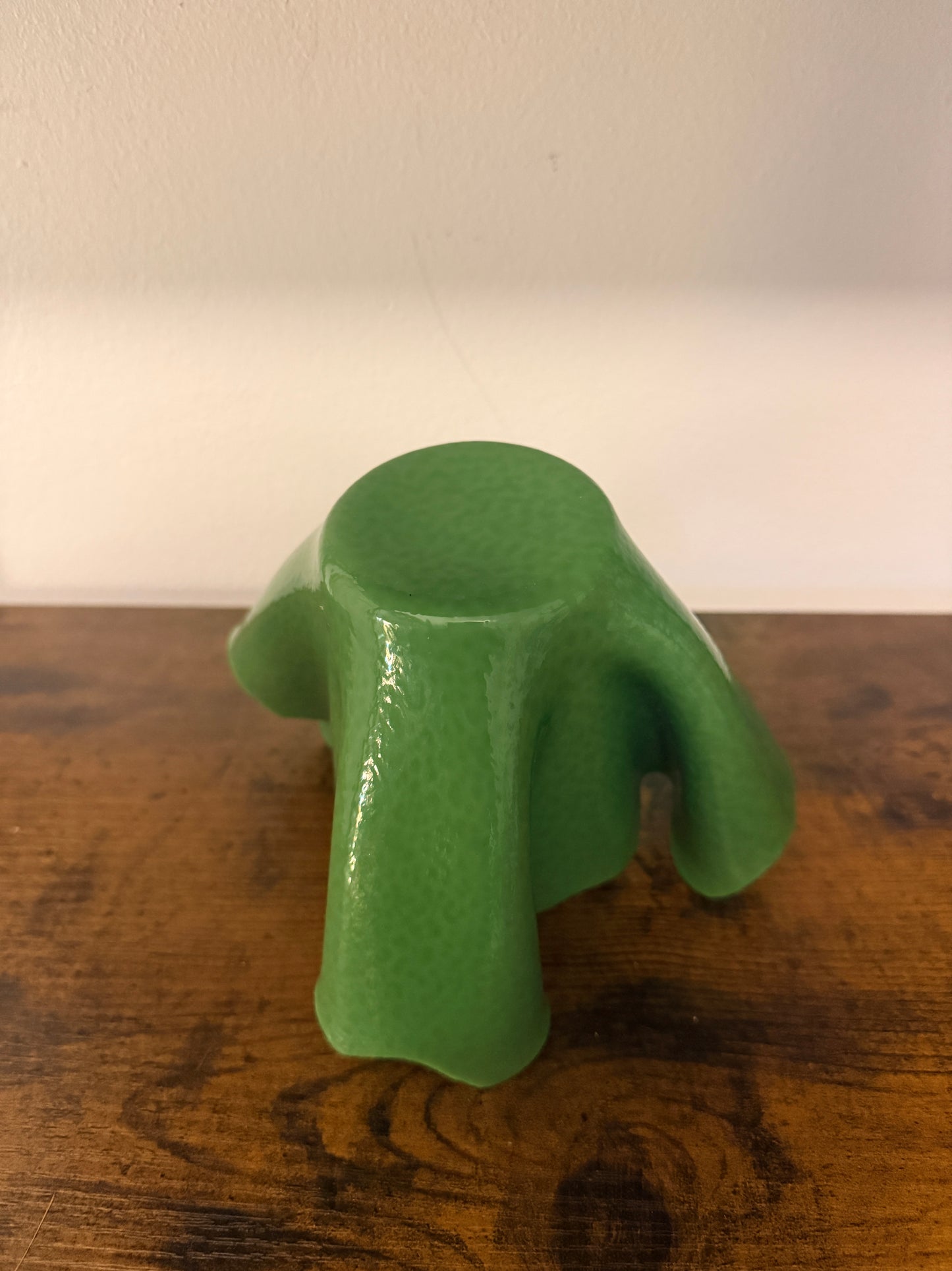 Hankierchief Green Vintage Vase