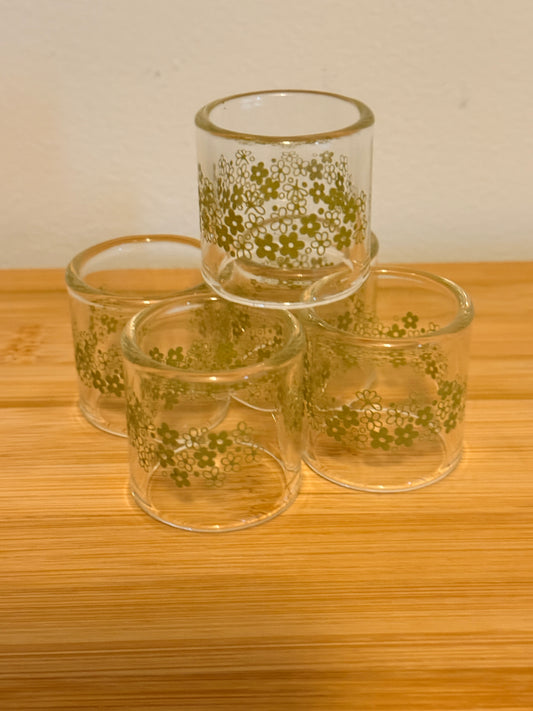 Pyrex Spring Blosson Glass Napking Holders