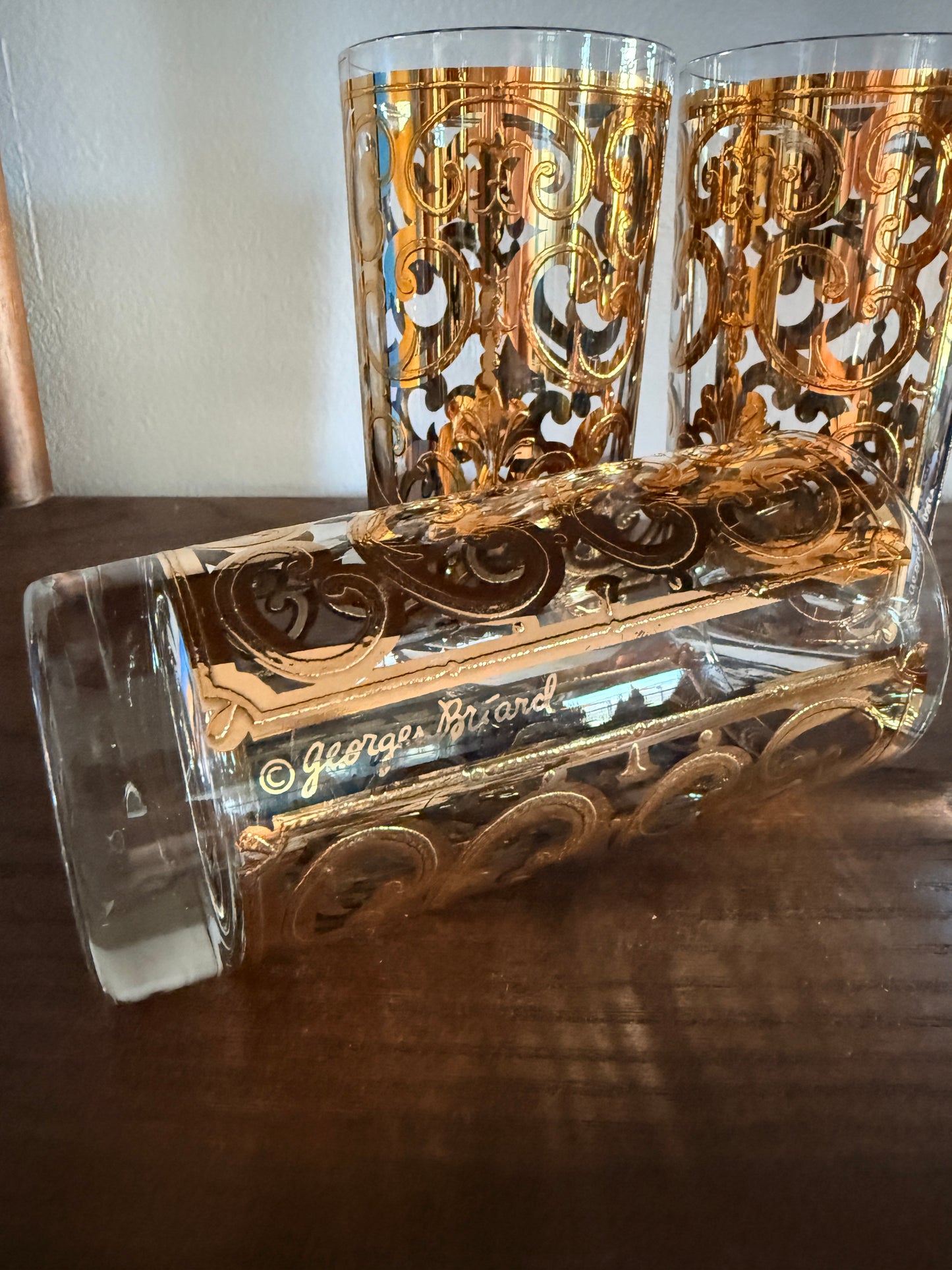 Georges Braird's 22K Gold Spanish Scroll