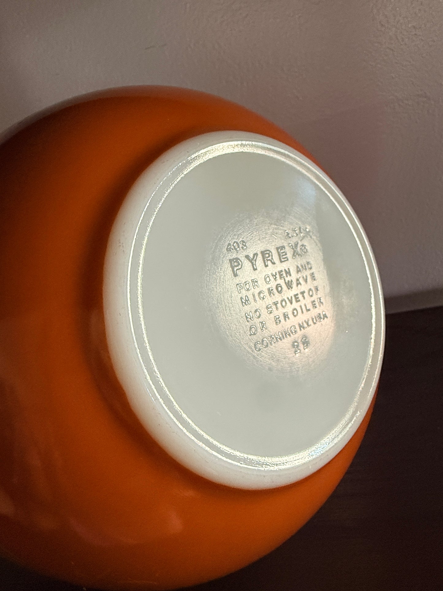 PYREX Autum Harvest 403 Nesting Bowl